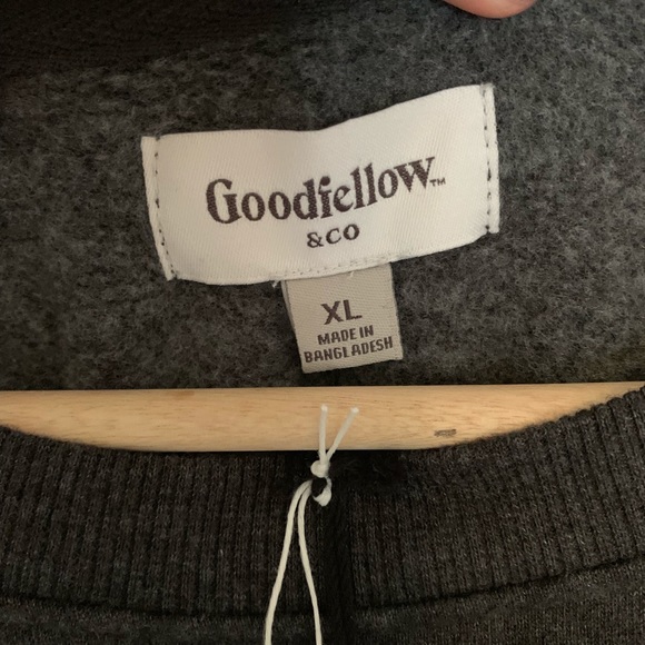 Goodfellow grey pullover sweatshirt - Picture 3 of 7